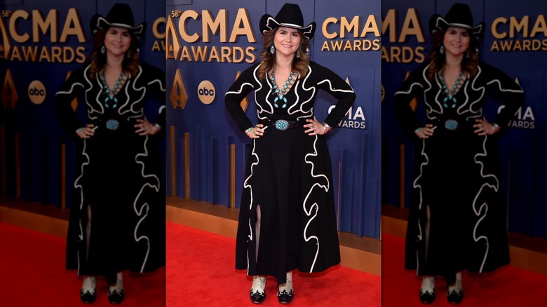 Jenee Fleenor smiling at the 2024 CMA Awards