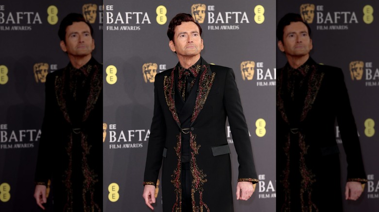 David Tennant at the BAFTA awards