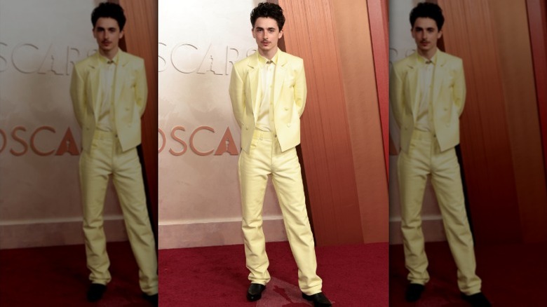 Timothée Chalamet attends the 97th Annual Oscars at Dolby Theater in Hollywood, CA (2025)