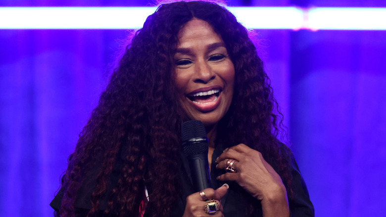 Chaka Khan performing