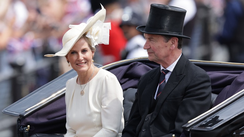 Sophie, Duchess of Edinburgh in UFO hat