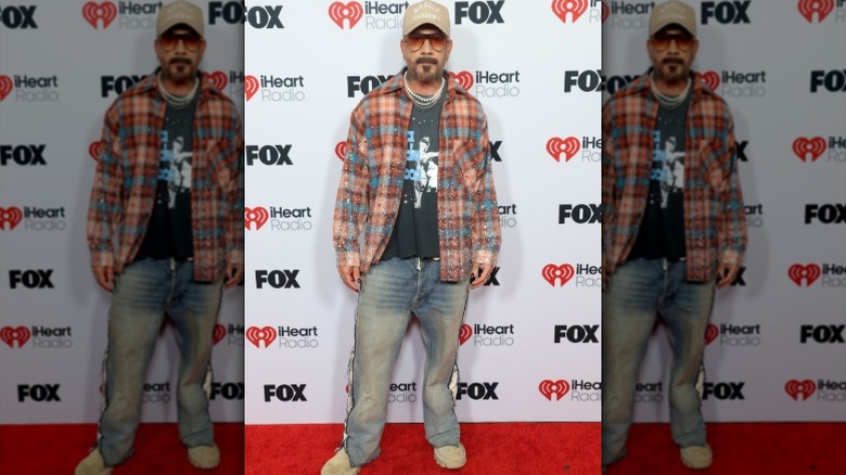 AJ McLean attends the 2025 iHeartRadio Music Awards at Dolby Theater in Hollywood, CA