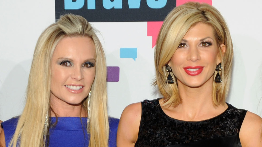 Tamra Judge and Alexis Bellino smiling