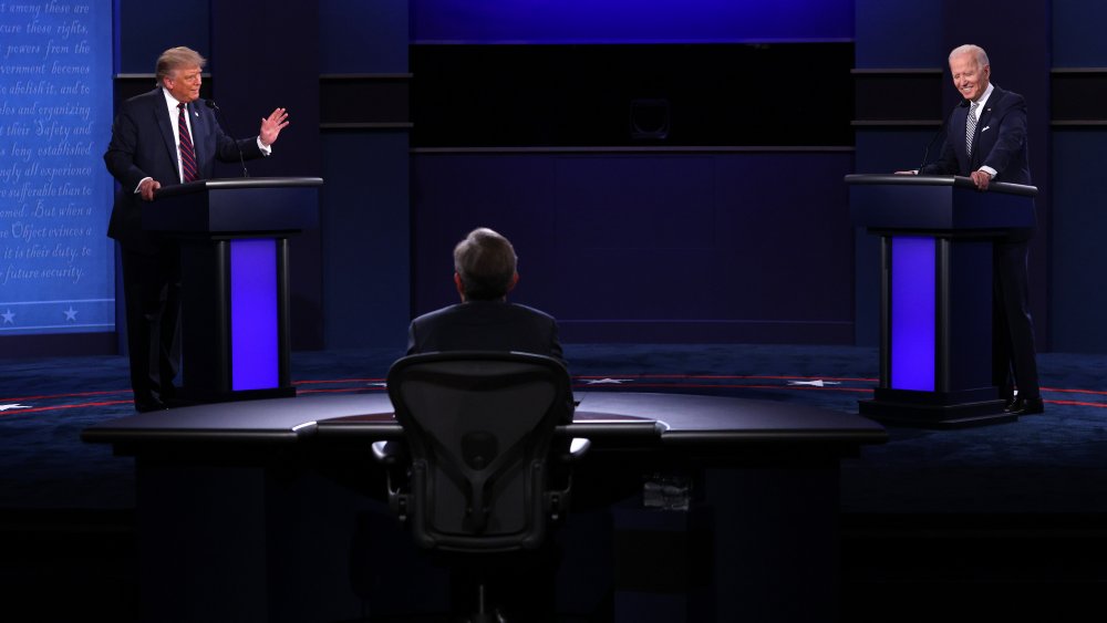 Donald Trump and Joe Biden debate