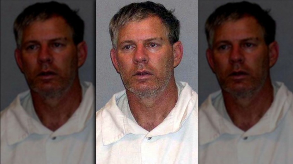 Lenny Dykstra's mugshot after his arrest for bankruptcy fraud 