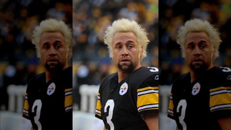 Jeff Reed frowning