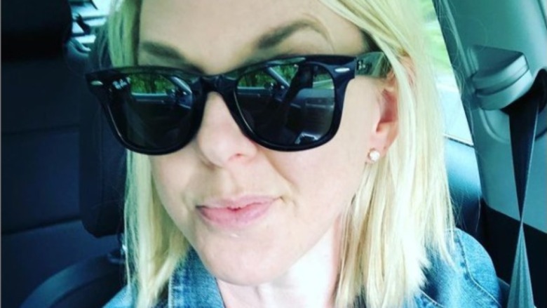 Melissa Gray wearing sunglasses