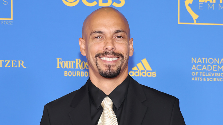 Bryton James grinning