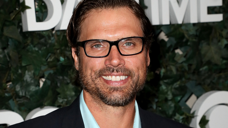 Joshua Morrow grinning