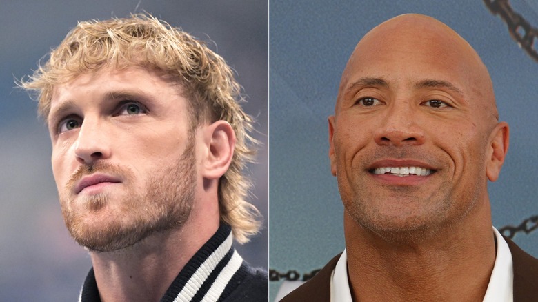 Logan Paul Dwayne Johnson