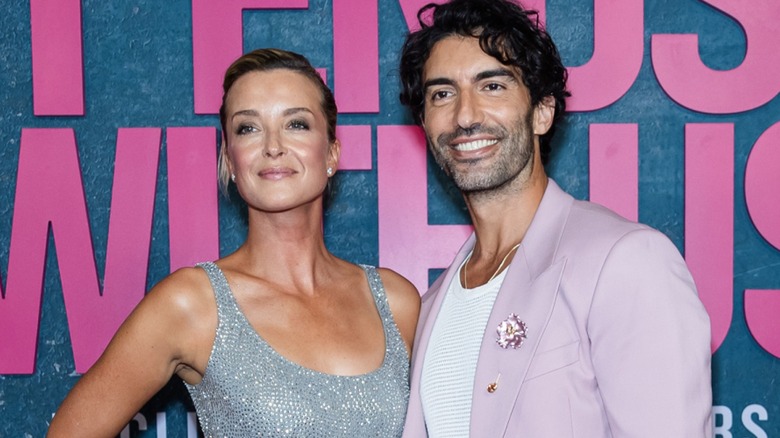 Emily Baldoni and Justin Baldoni attend the "It Ends With Us" New York Premiere (2024)