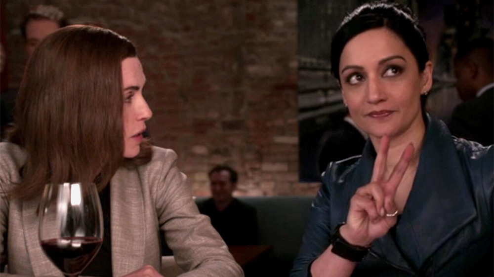 Julianna Margulies and Archie Panjabi