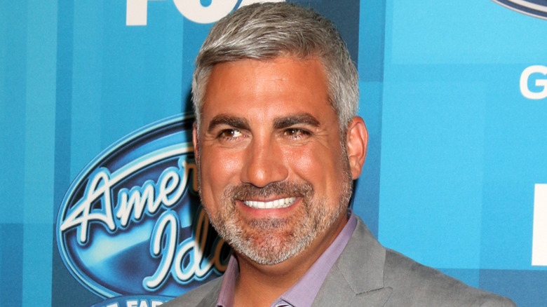 Taylor Hicks spiling at the American Idol finale in Los Angeles in April 2016