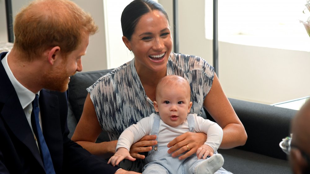 Archie Mountbatten-Windsor, Meghan Markle, Prince Harry