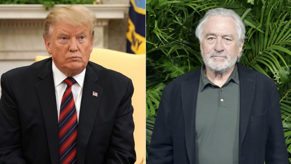 Donald Trump and Robert De Niro