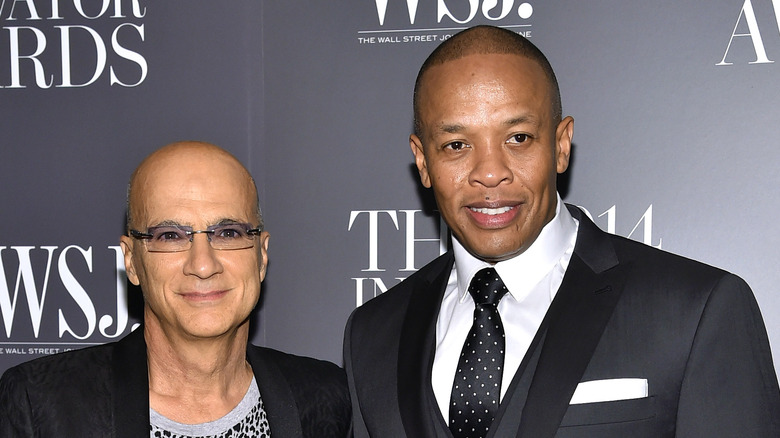 Jimmy Iovine and Dr. Dre smiling