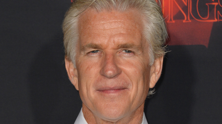 Matthew Modine grinning