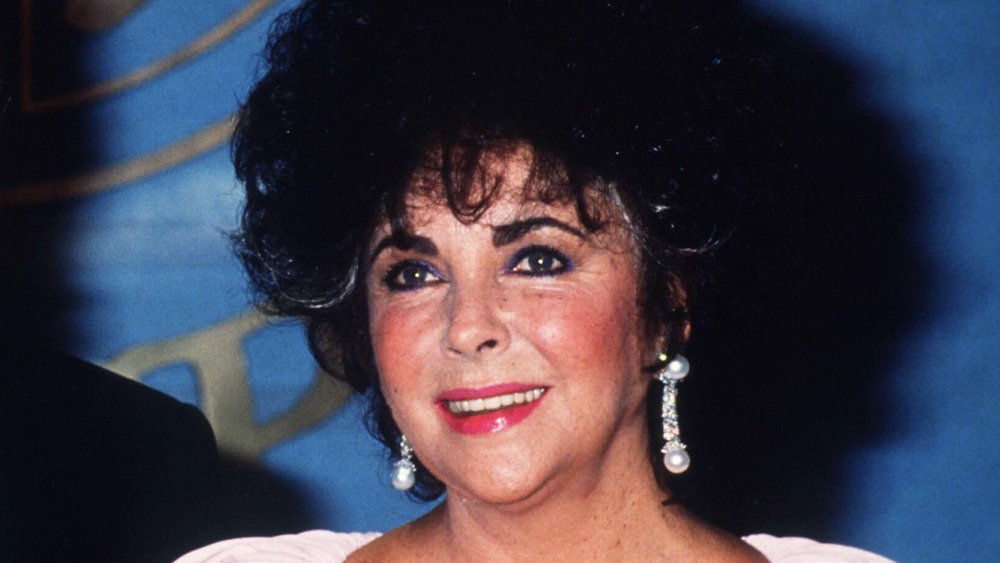 Elizabeth Taylor smiling