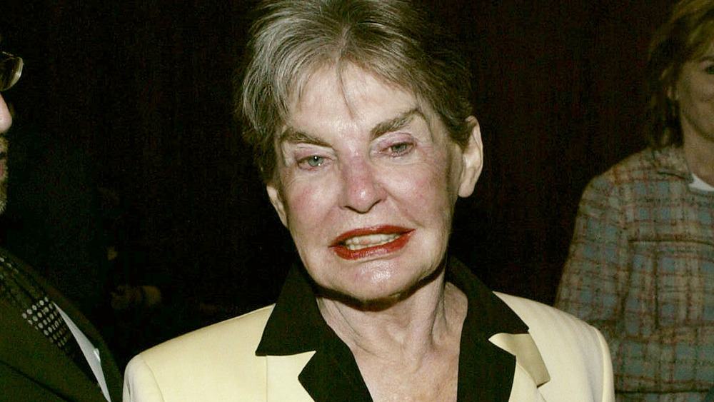 Leona Helmsley smiling