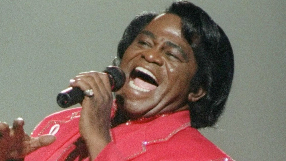 James Brown singing