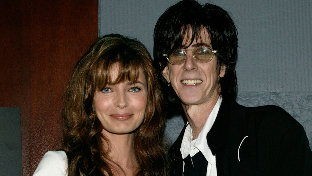 Ric Ocasek and Paulina Porizkova