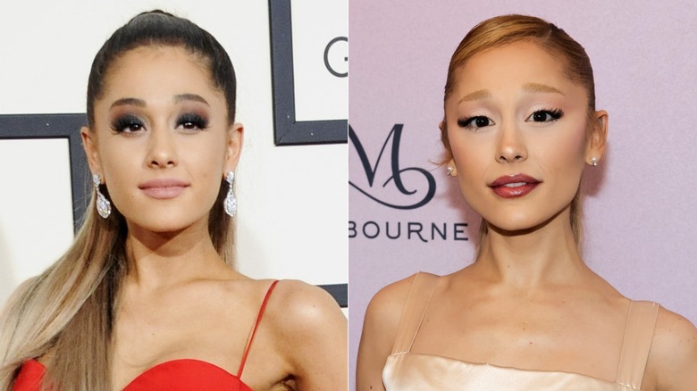 Ariana Grande's weight loss transformation