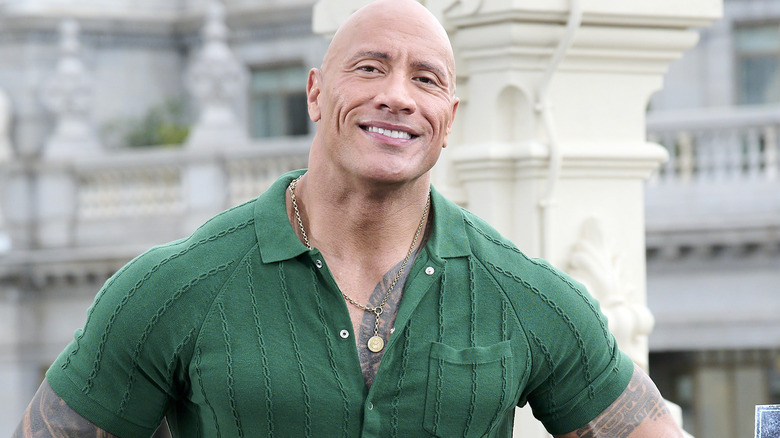 Dwayne "The Rock" Johnson smiling