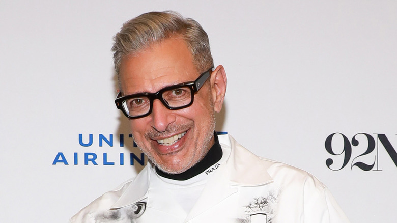 Jeff Goldblum smiling