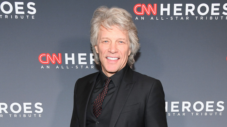 Jon Bon Jovi smiling