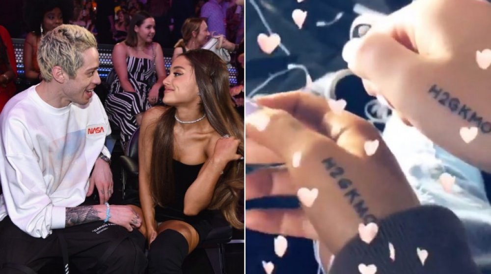 Pete Davidson and Ariana Grande