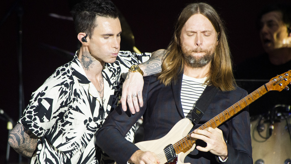 Adam Levine and James Valentine