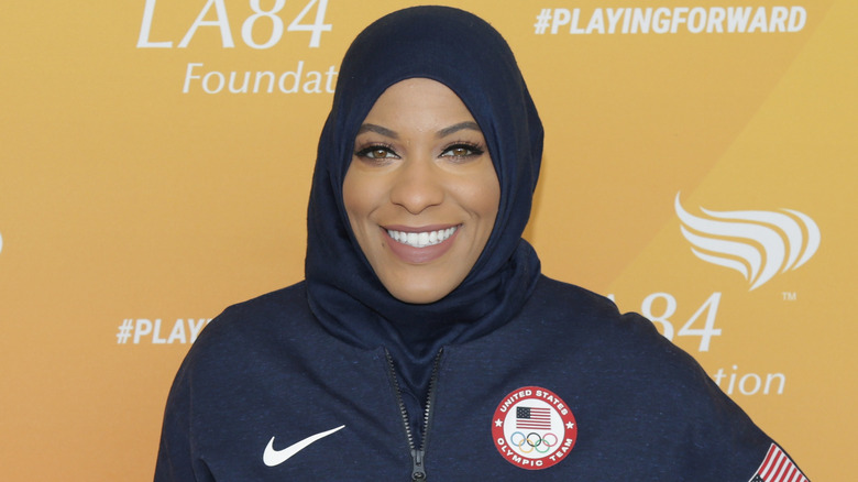 Ibtihaj Muhammad smiling