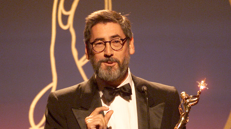 John Landis accepting an award