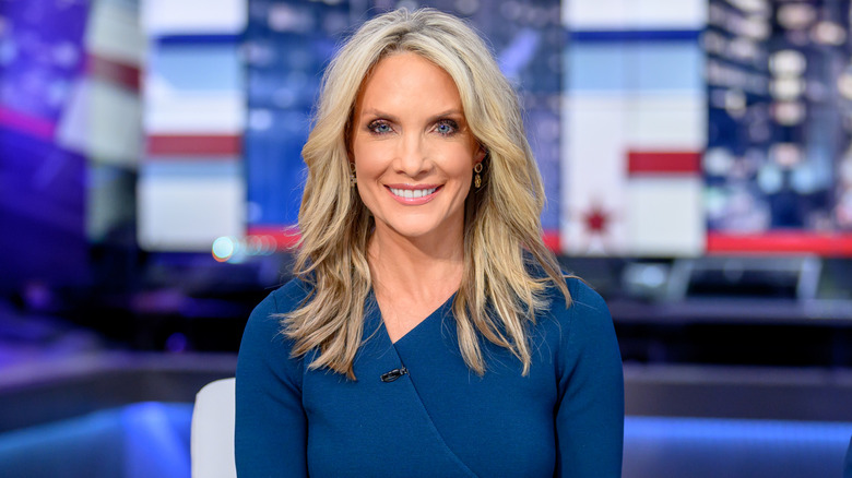 Dana Perino smiling on a Fox News set