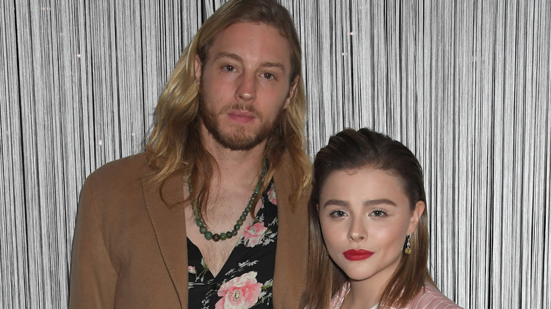 Trevor and Chloë Grace Moretz, posing together