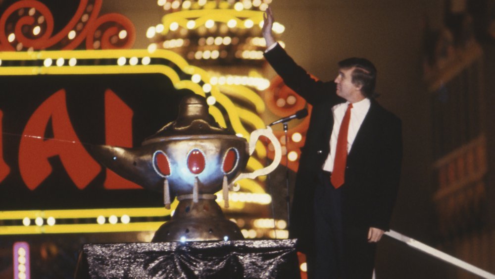 Donald Trump at the Taj Mahal Casino and Resort in 1990