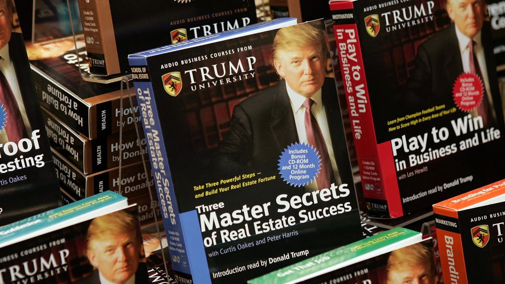 Donald Trump's Trump University courses on tape