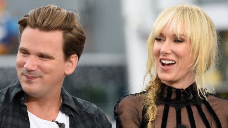 Sean Stewart Kimberly Stewart smiling 