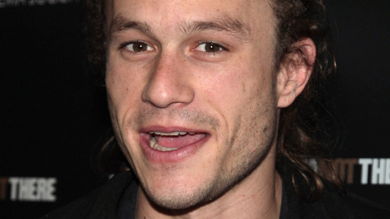 Heath Ledger smiling