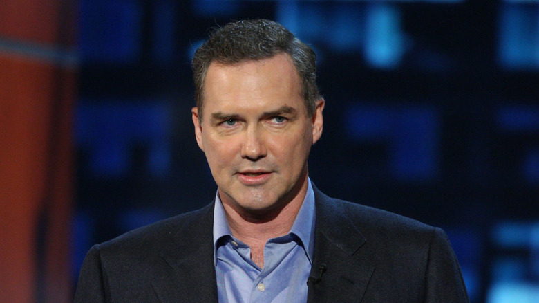 Norm Macdonald performing