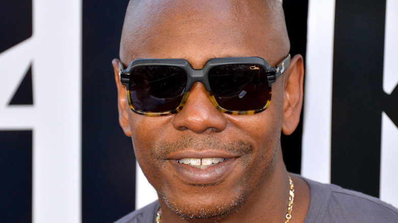 Dave Chappelle smiling