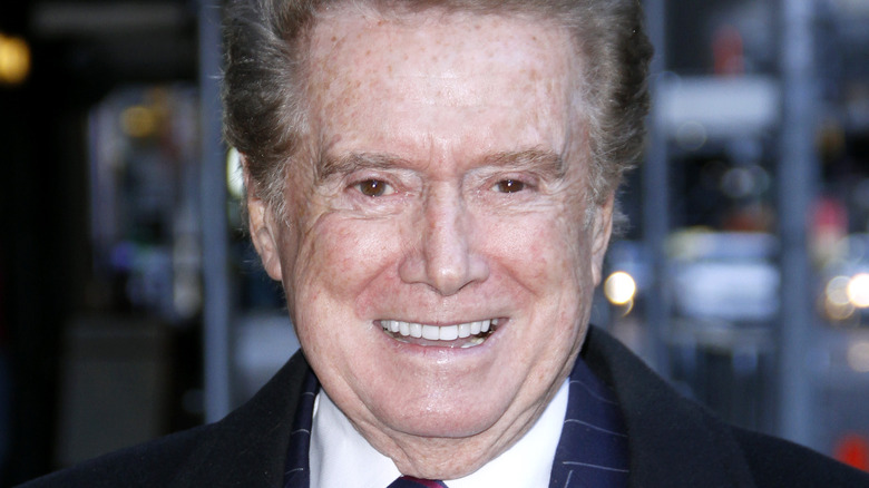 Regis Philbin smiling