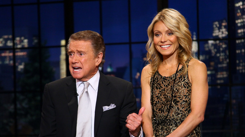 Regis Philbin with Kelly Ripa