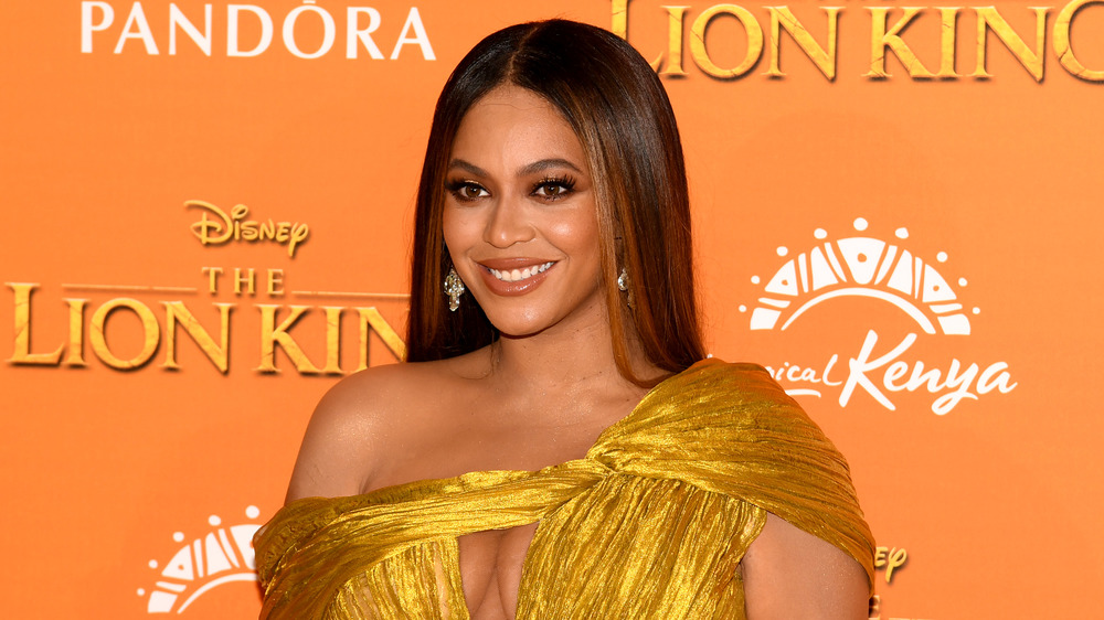 Beyonce at Lion King premiere