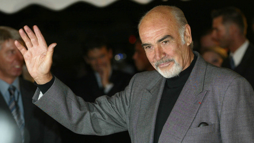 Sean Connery at film premiere