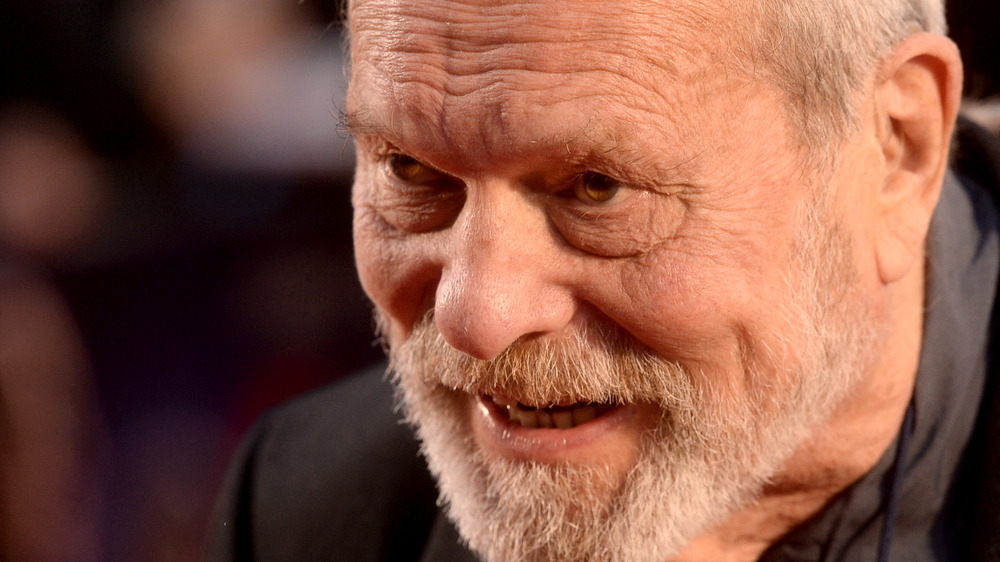 Terry Gilliam at film premiere