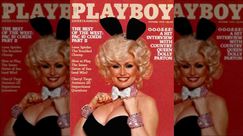 Dolly Parton Playboy cover