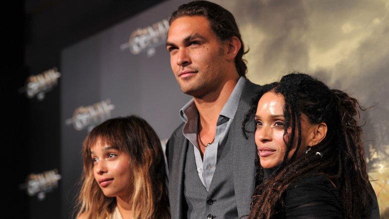 Zoe Kravitz Jason Momoa Lisa Bonet