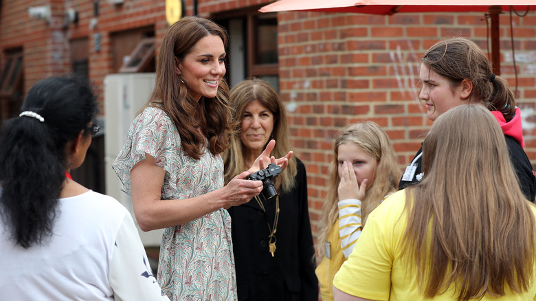 Kate Middleton joining a photography workshop