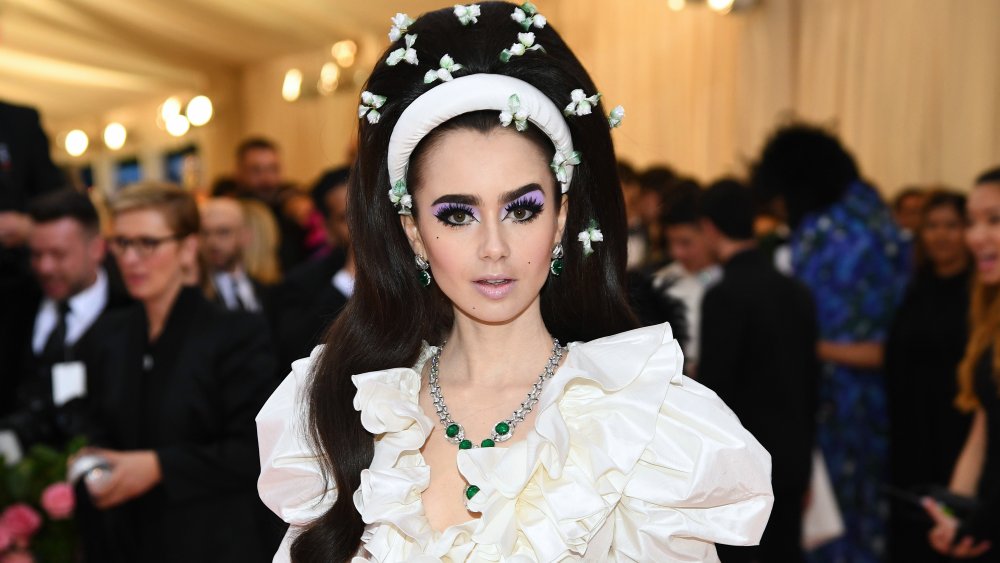 Lily Collins at the 2019 Met Gala